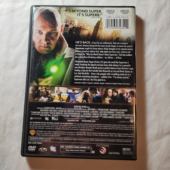 Superman Returns DVD - Picture 4 of 4